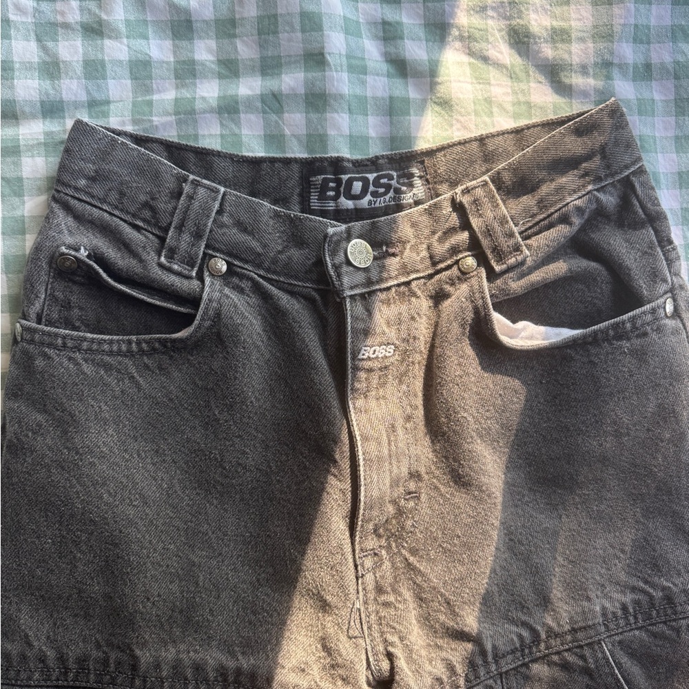 VINTAGE BOSS Dark Wash Denim Jeans
